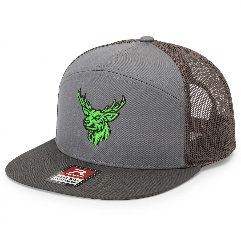 Bayou Outlaws Premium Deer Trucker Hat