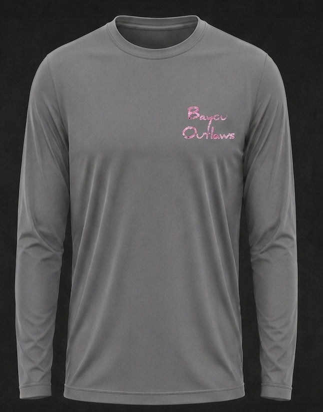 Bayou Outlaws Pink Camo Signature Long Sleeve