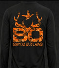 Bayou Outlaws Orange Camo Signature Long Sleeve