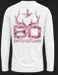 Bayou Outlaws Pink Camo Signature Long Sleeve