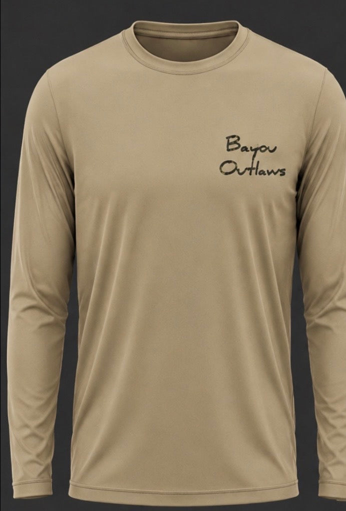 Bayou Outlaws Camo Signature Long Sleeve