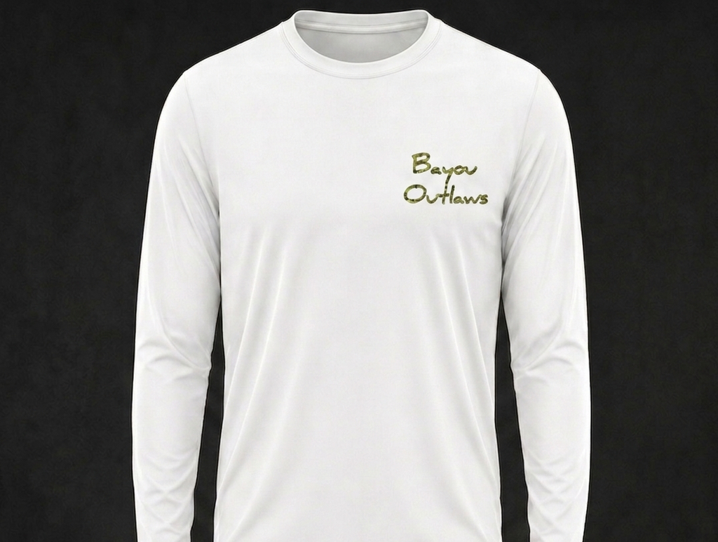Bayou Outlaws Green Camo Signature Long Sleeve