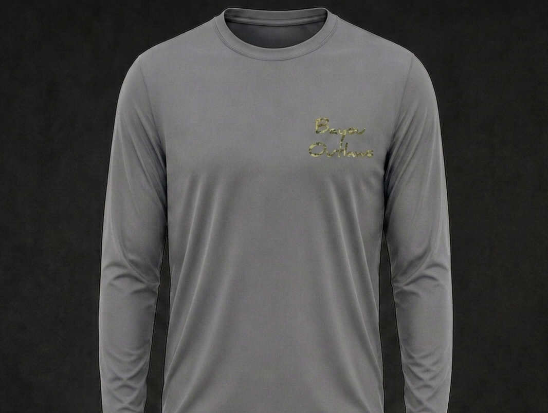 Bayou Outlaws Green Camo Signature Long Sleeve
