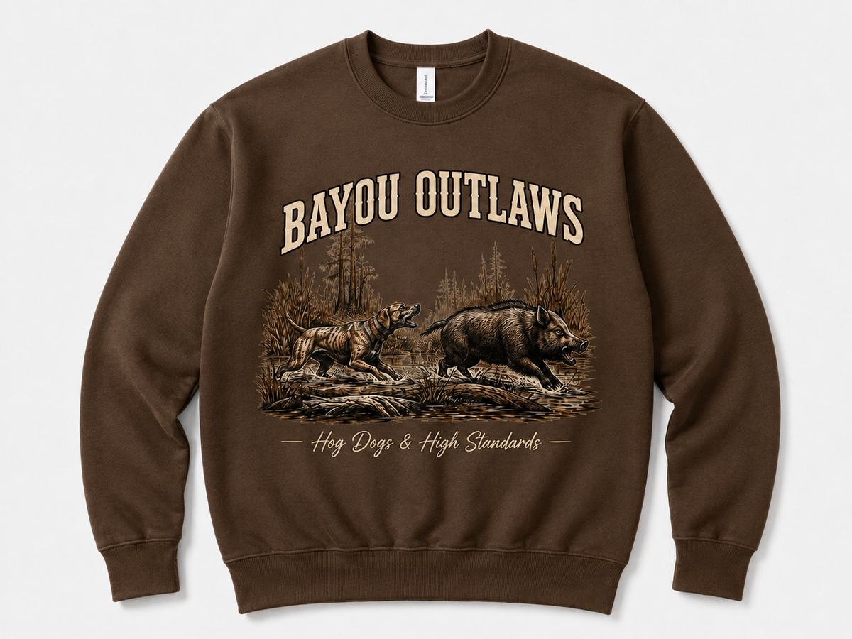 Hog Dogs & High Standards Crewneck